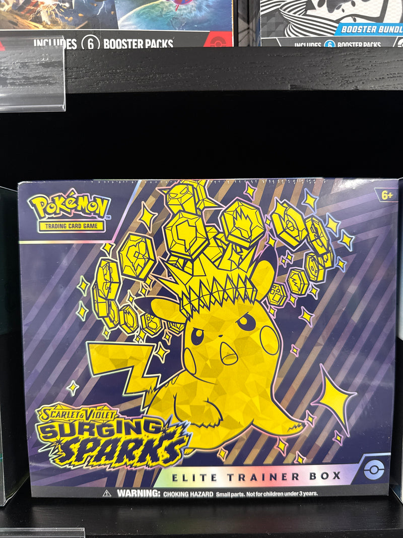 Pokemon TCG: Surging Sparks Elite Trainer Box