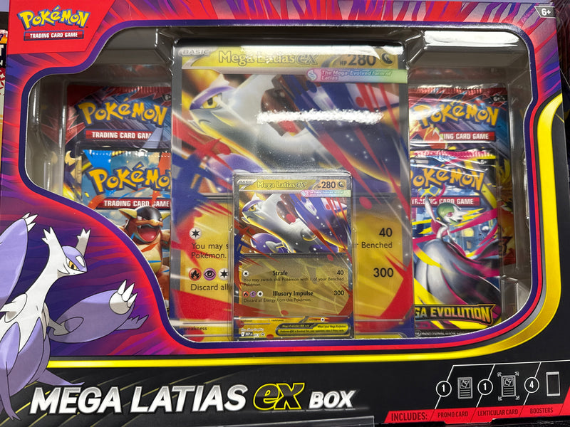 Pokemon TCG: Mega Latias EX box