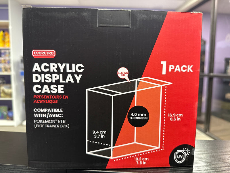 Pokemon ETB Acrylic Protective Case