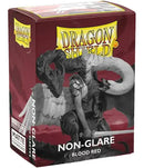 Dragon Shield: (Matte) Non Glare Blood Red Card sleeves