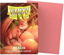 Dragon Shield: Peach (matte) card sleeves