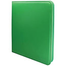 Ultra Pro Binder: Vivid Green 12 Pocket Zipper Binder