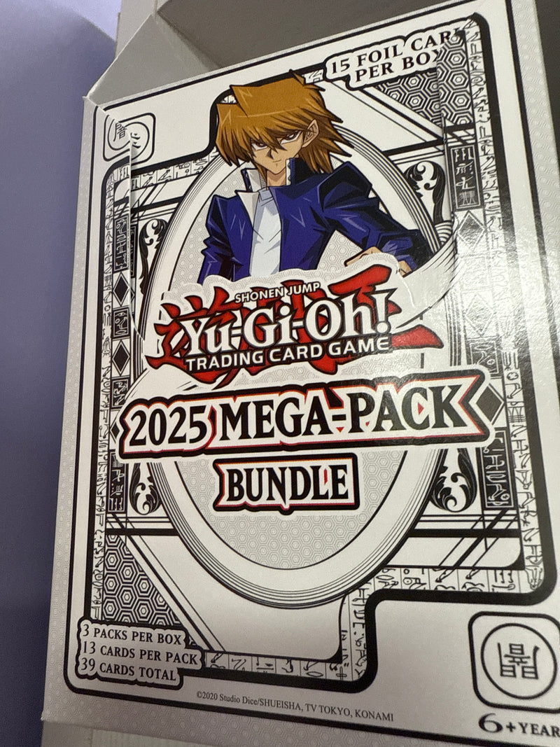 Yugio: 2025 Mega-Pack Bundle Display