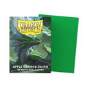 Dragon Shield: Apple Green & Silver (matte)
