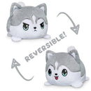 Reversible Husky plushy