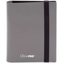 Ultra Pro Binder: Smokey Grey 4Pocket Binder