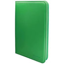 Ultra Pro Binder: Vivid Green 9 Pocket Zipper Binder