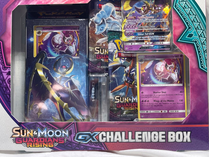 Pokemon TCG: Sun & Moon Guardians Rising Ex Challenge Box - Lunala