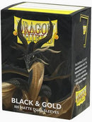 Dragon Shield: Black & Gold (Dual Matte) Card sleeves