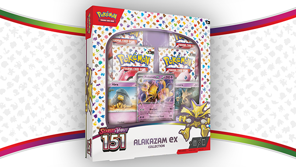 Pokemon TCG: 151 Alakazam Ex Collection Box